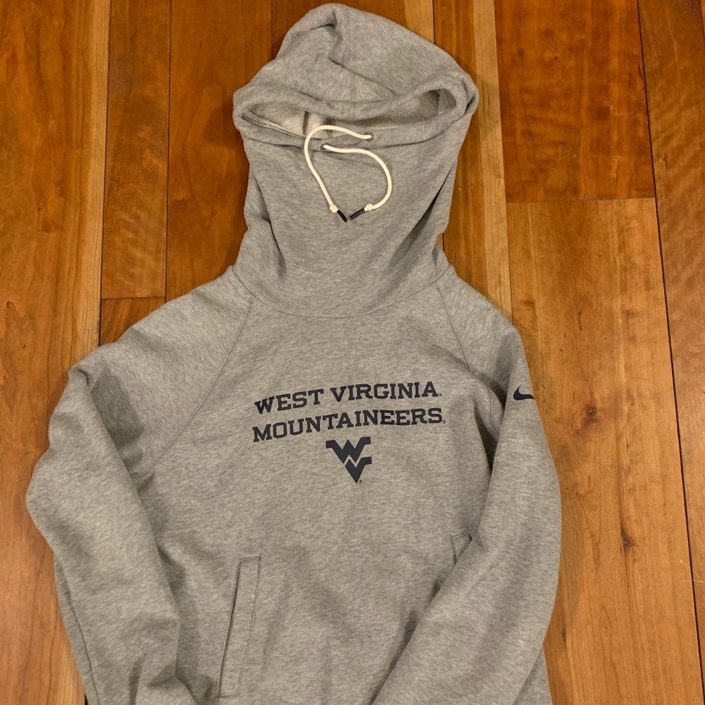 Women’s WVU Nike cowl neck hoodie